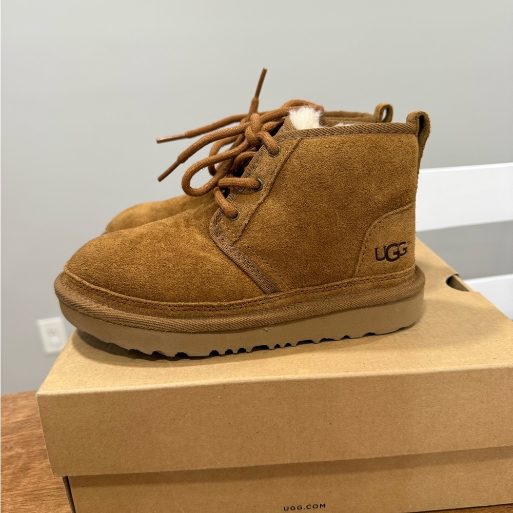 UGG Kids Brown Suede Boots
